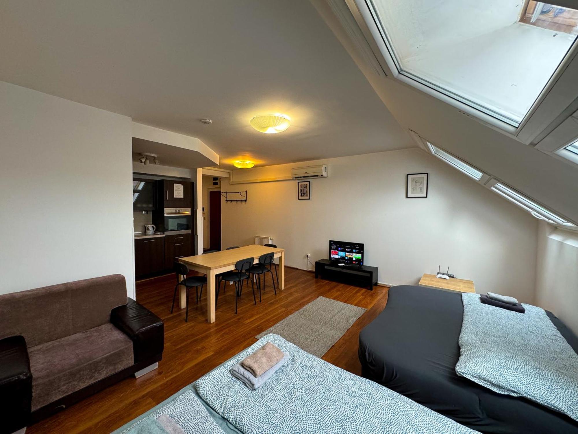 בודפשט Novo Central Apartments חדר תמונה