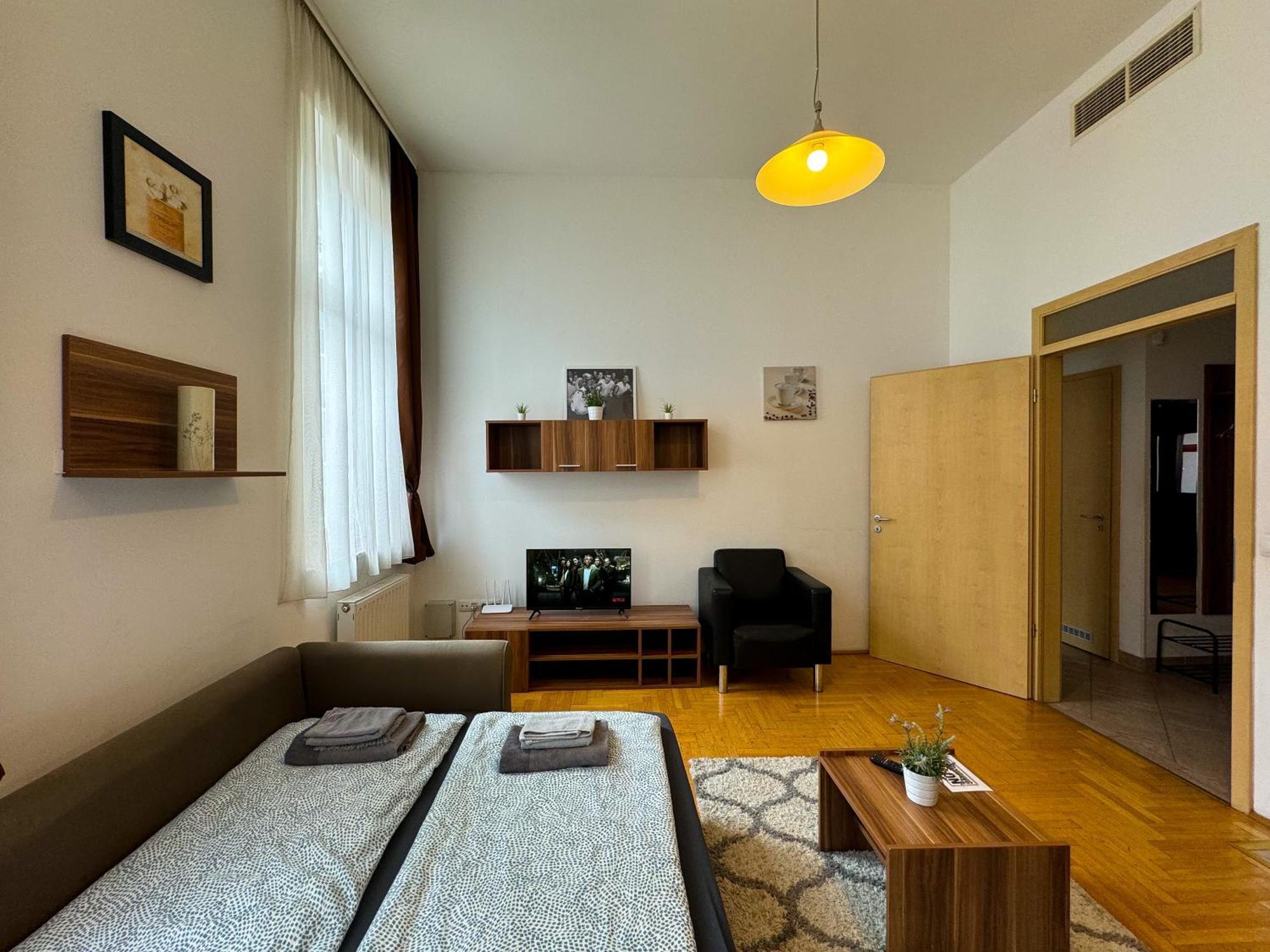 בודפשט Novo Central Apartments חדר תמונה